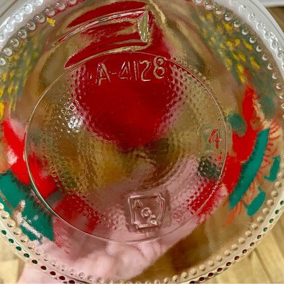 Christmas Carolers Around A Christmas Tree Jar with Red Lid Native American - Picture 10 of 12